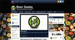 Desktop Screenshot of beergeeks.ca